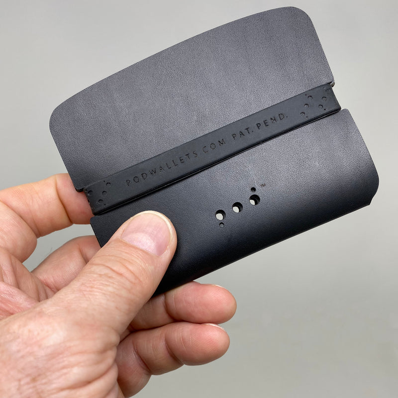 Arch™ - Smooth Black 2CF - PodWallets.com Kurt Jennings