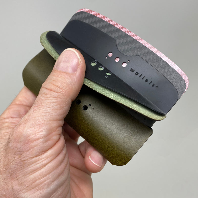 Arch™ Traveler™ - Smooth Olive 3CF - PodWallets.com Kurt Jennings