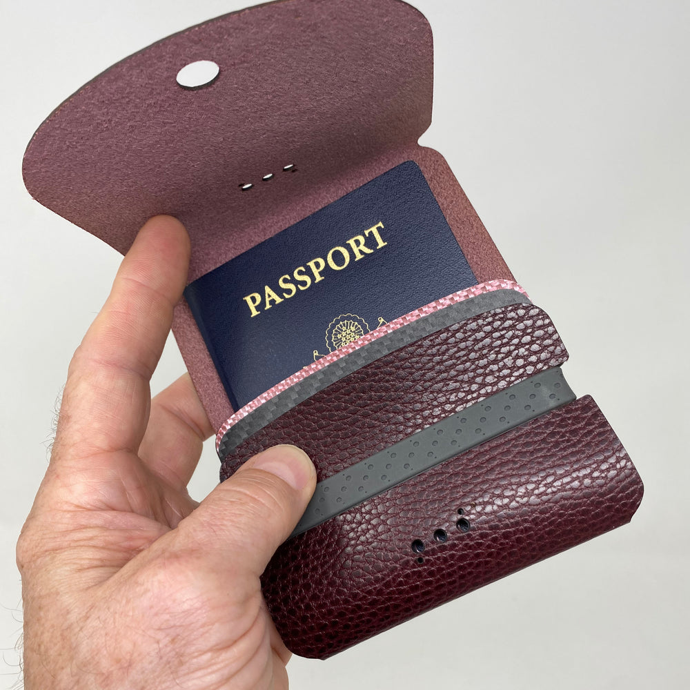 Arch™ Traveler™ - Burgundy - PodWallets.com Kurt Jennings