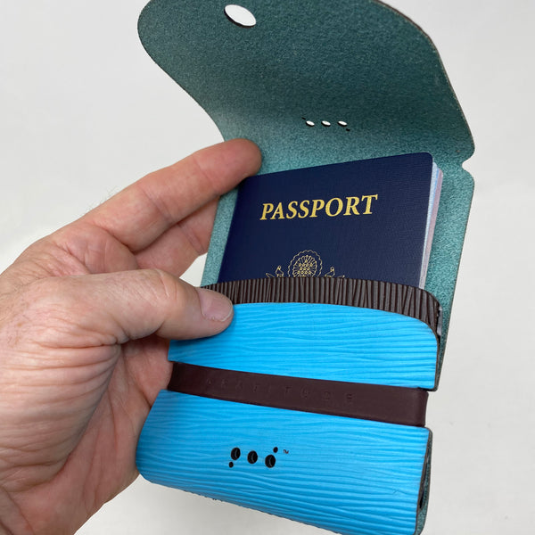 Arch™ Traveler™ • EPI Tiff Blue - PodWallets.com Kurt Jennings