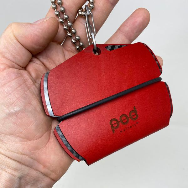 Biker™ Rose - Red - PodWallets.com Kurt Jennings