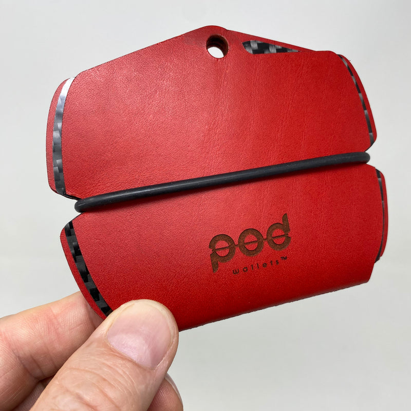 Biker™ Rose - Red - PodWallets.com Kurt Jennings