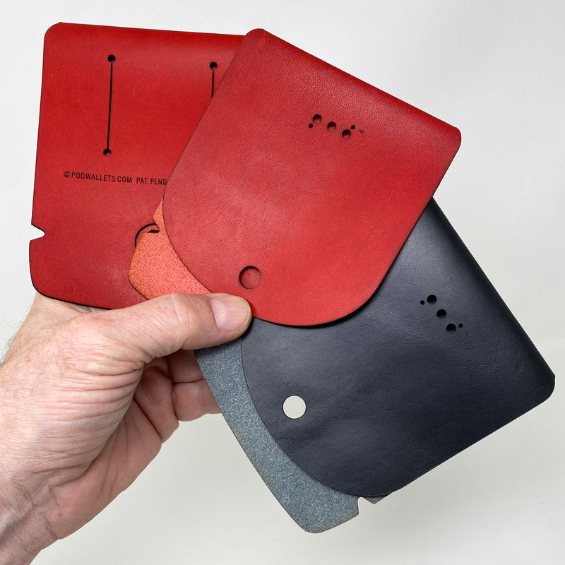 Passport Folder for V-Notch Models - Solid Color - PodWallets.com Kurt Jennings