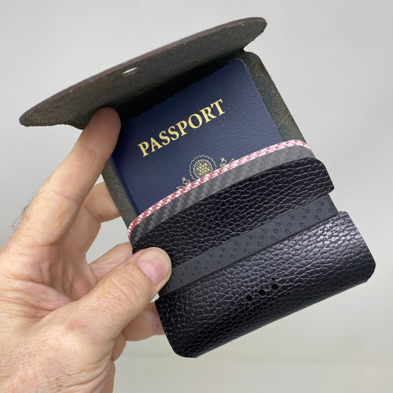 Arch™ Traveler™ - Black 3CF - PodWallets.com Kurt Jennings