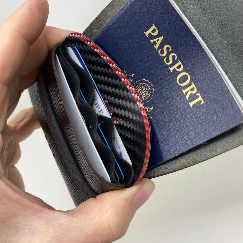 Arch™ Traveler™ - Black 3CF - PodWallets.com Kurt Jennings