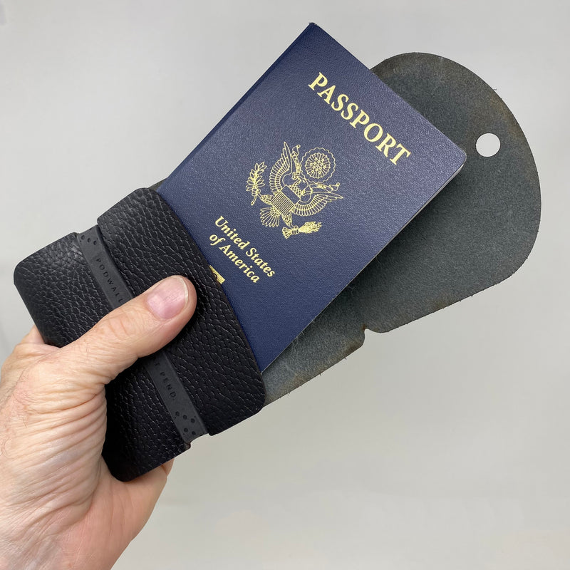 Arch™ Traveler™ - Black 3CF - PodWallets.com Kurt Jennings