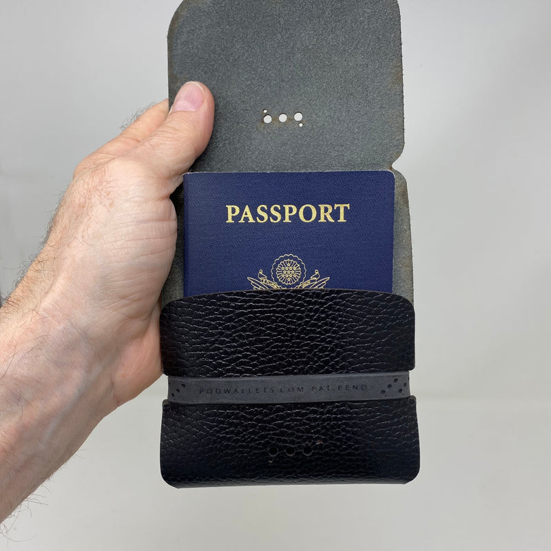 Arch™ Traveler™ - Black 3CF - PodWallets.com Kurt Jennings