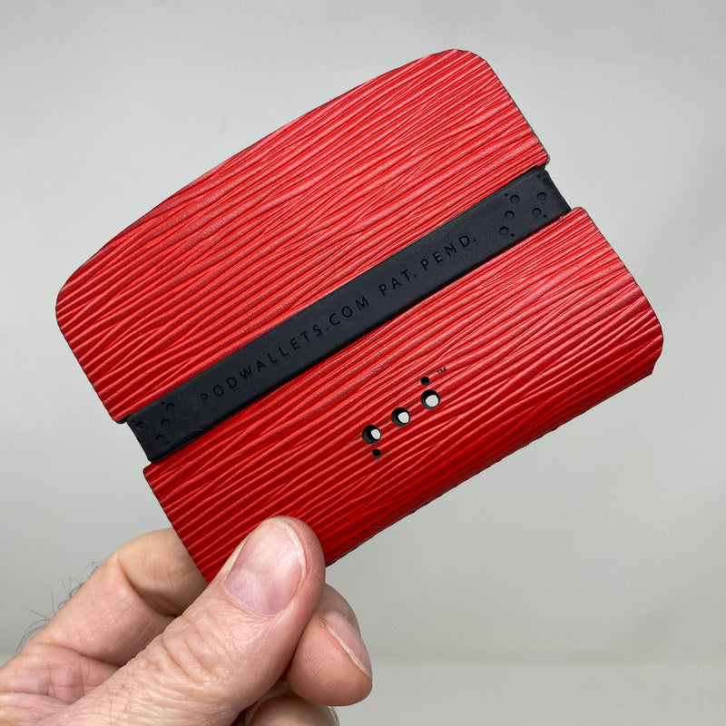 Arch™ • Epi Red/Black - PodWallets.com Kurt Jennings