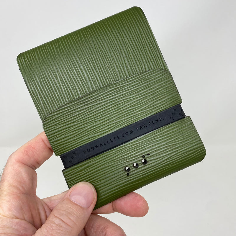 Arch™ Traveler™ • Epi Green 2CF - PodWallets.com Kurt Jennings