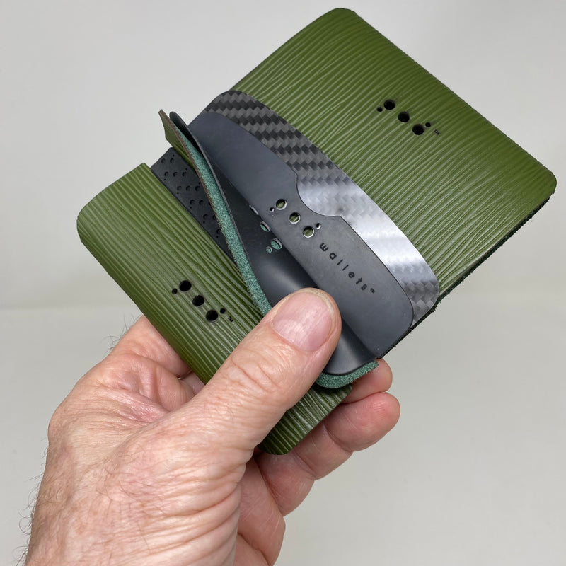 Arch™ Traveler™ • Epi Green 2CF - PodWallets.com Kurt Jennings