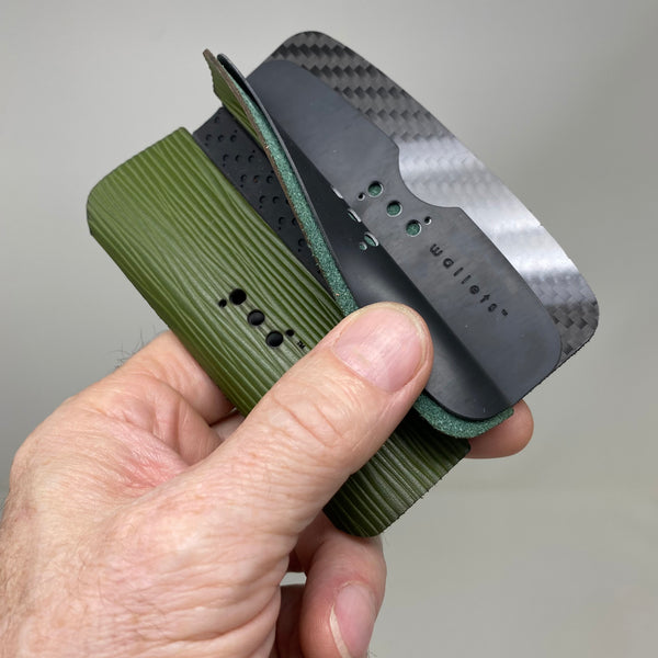 Arch™ Traveler™ • Epi Green 2CF - PodWallets.com Kurt Jennings
