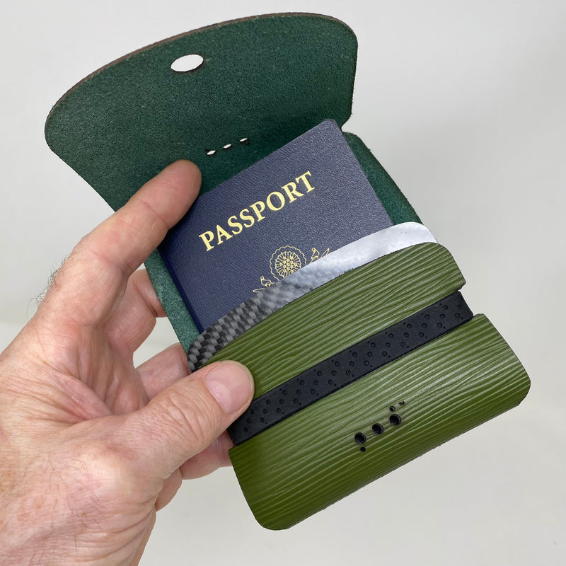 Arch™ Traveler™ • Epi Green 2CF - PodWallets.com Kurt Jennings