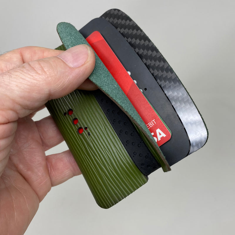 Arch™ Traveler™ • Epi Green 2CF - PodWallets.com Kurt Jennings