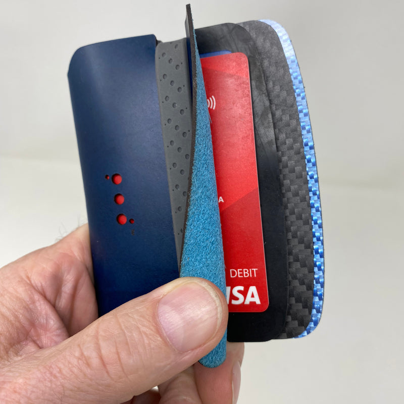 Arch™ - Smooth Navy 3CF - PodWallets.com Kurt Jennings