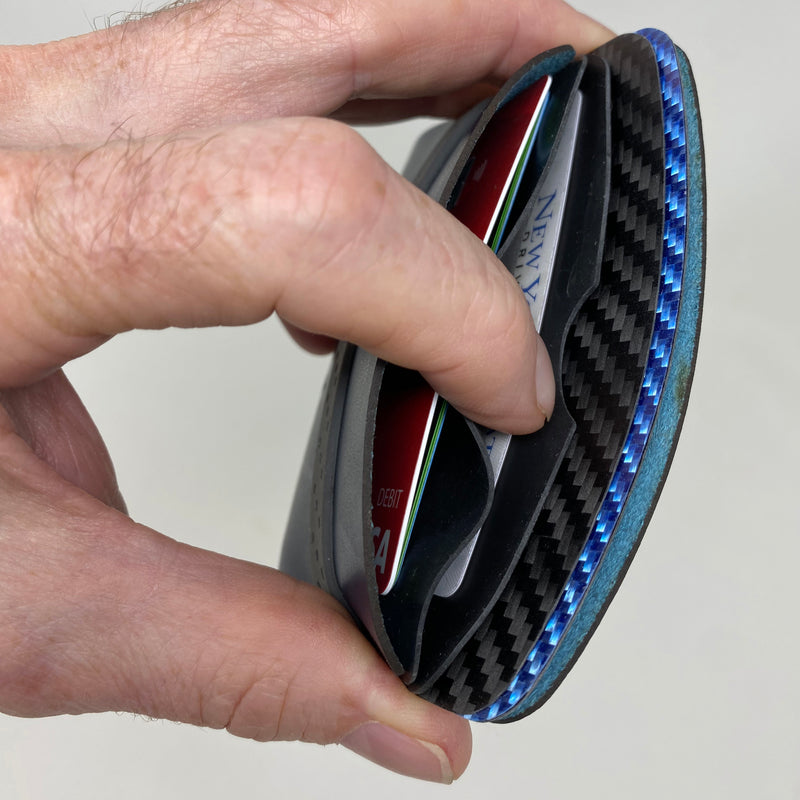 Arch™ - Smooth Navy 3CF - PodWallets.com Kurt Jennings