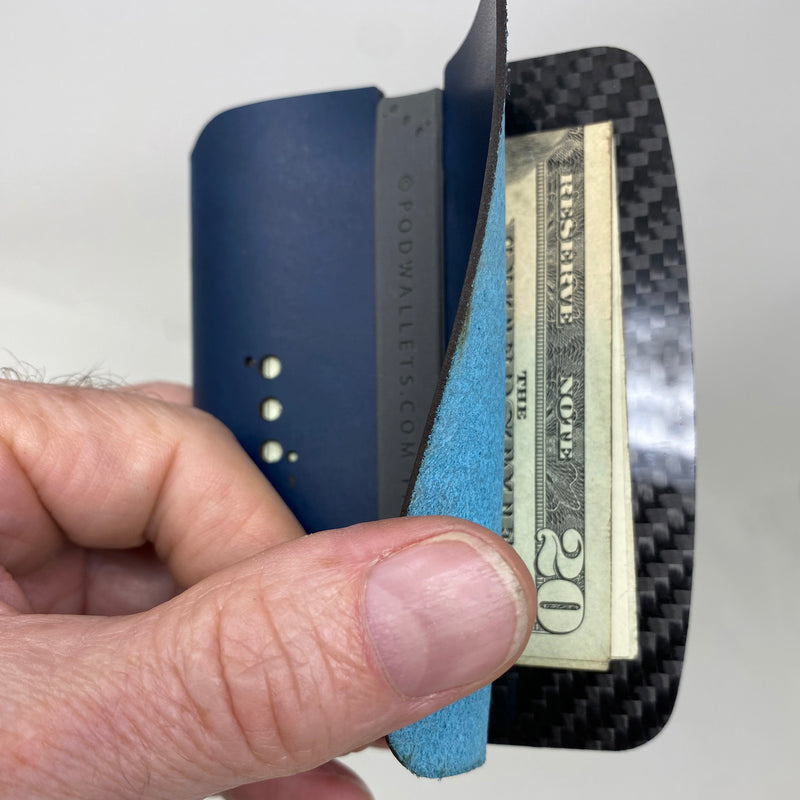 Arch™ - Smooth Navy 3CF - PodWallets.com Kurt Jennings