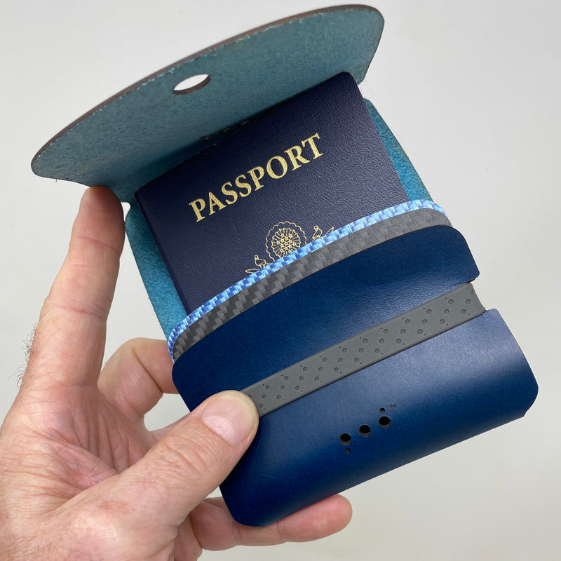 Arch™ Traveler™ - Smooth Navy 3CF - PodWallets.com Kurt Jennings