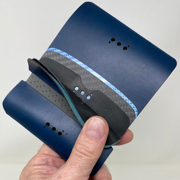 Arch™ Traveler™ - Smooth Navy 3CF - PodWallets.com Kurt Jennings