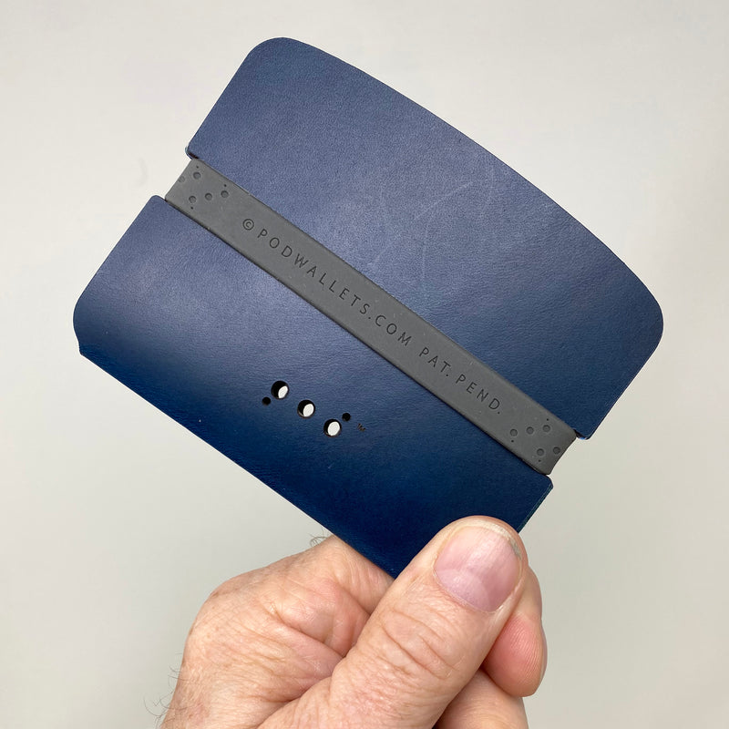 Arch™ - Smooth Navy 3CF - PodWallets.com Kurt Jennings