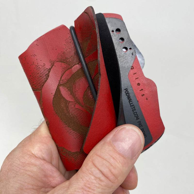 Rose - Red - PodWallets.com Kurt Jennings