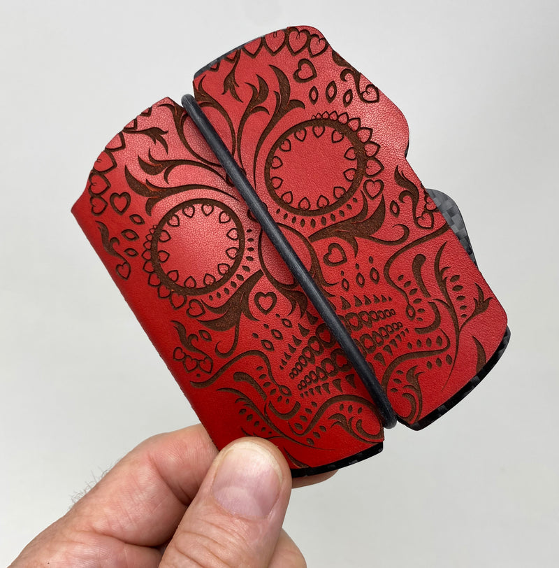 Skull - Red - PodWallets.com Kurt Jennings