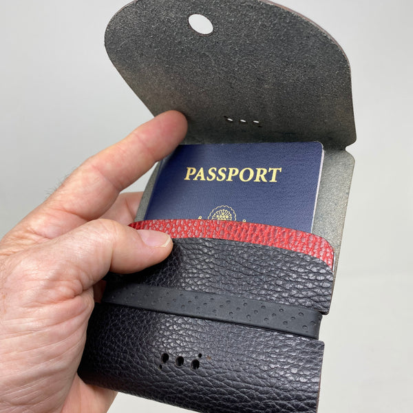 Arch™ Traveler™ - Black/Red - PodWallets.com Kurt Jennings