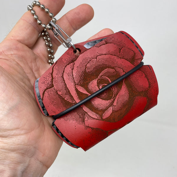 Biker™ Rose - Red - PodWallets.com Kurt Jennings